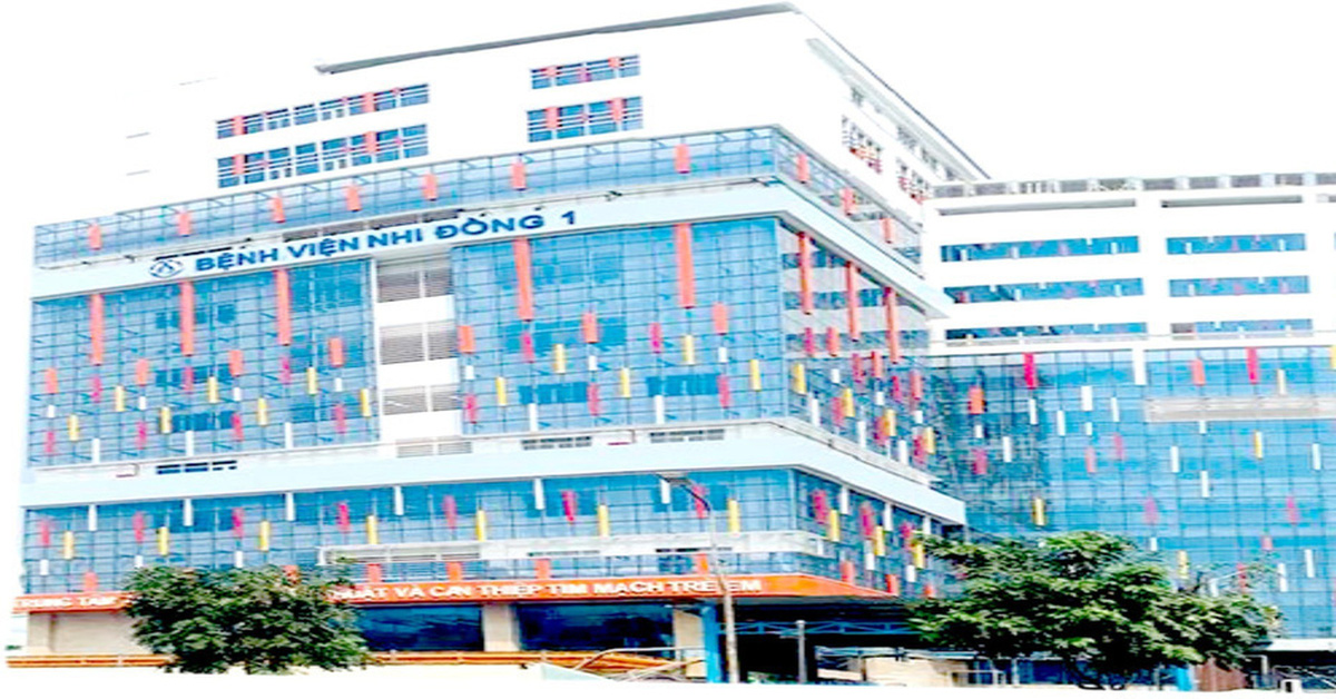 Bệnh viện Nhi đồng 1 sẽ trở thành trung tâm y tế nhi khoa của khu vực ...
