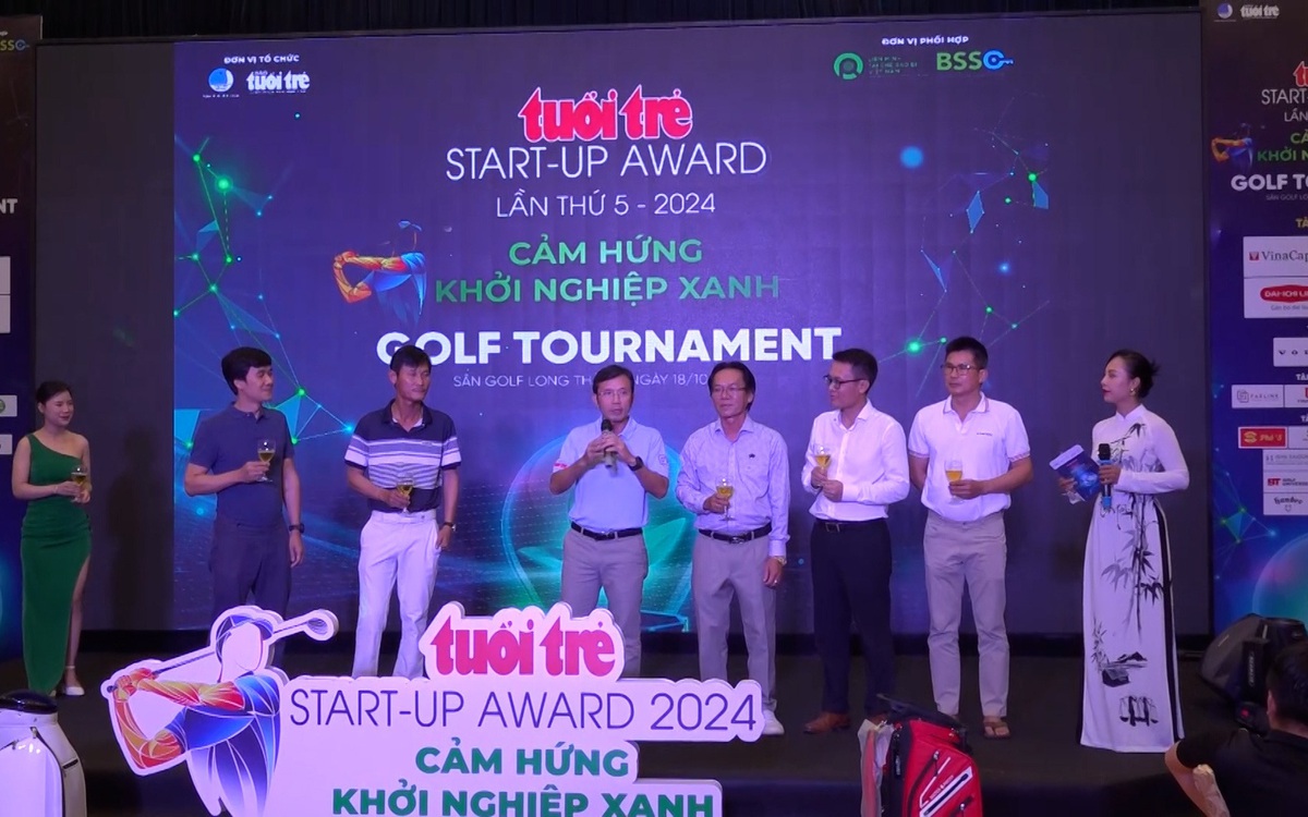 Gala trao giải Tuổi Trẻ Golf Tournament 2024