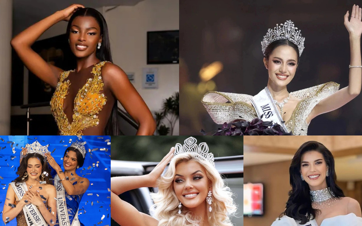 Top 5 Miss Universe 2024 là các người đẹp đến từ Nigeria, Mexico, Đan Mạch, Thái Lan và Venezuela