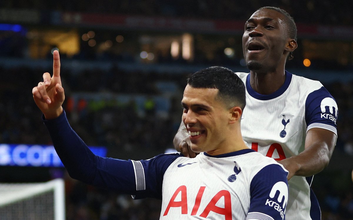 Man City thua choáng váng 0-4 trước Tottenham