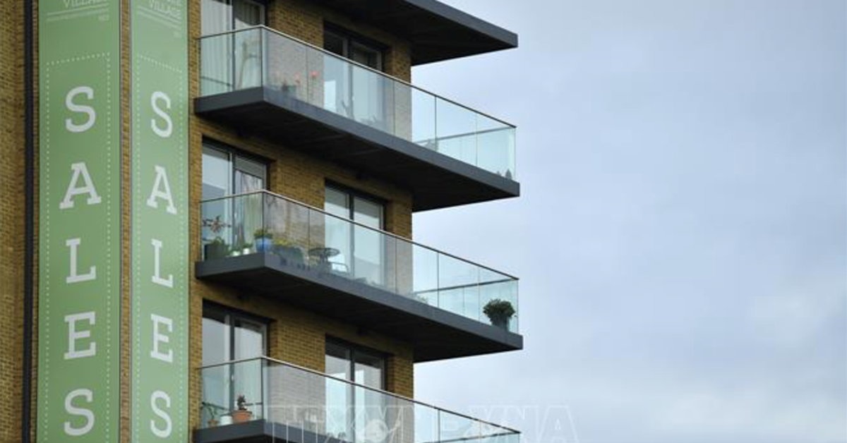 Giá nhà ở Anh tăng vọt lên mức cao nhất trong gần hai năm