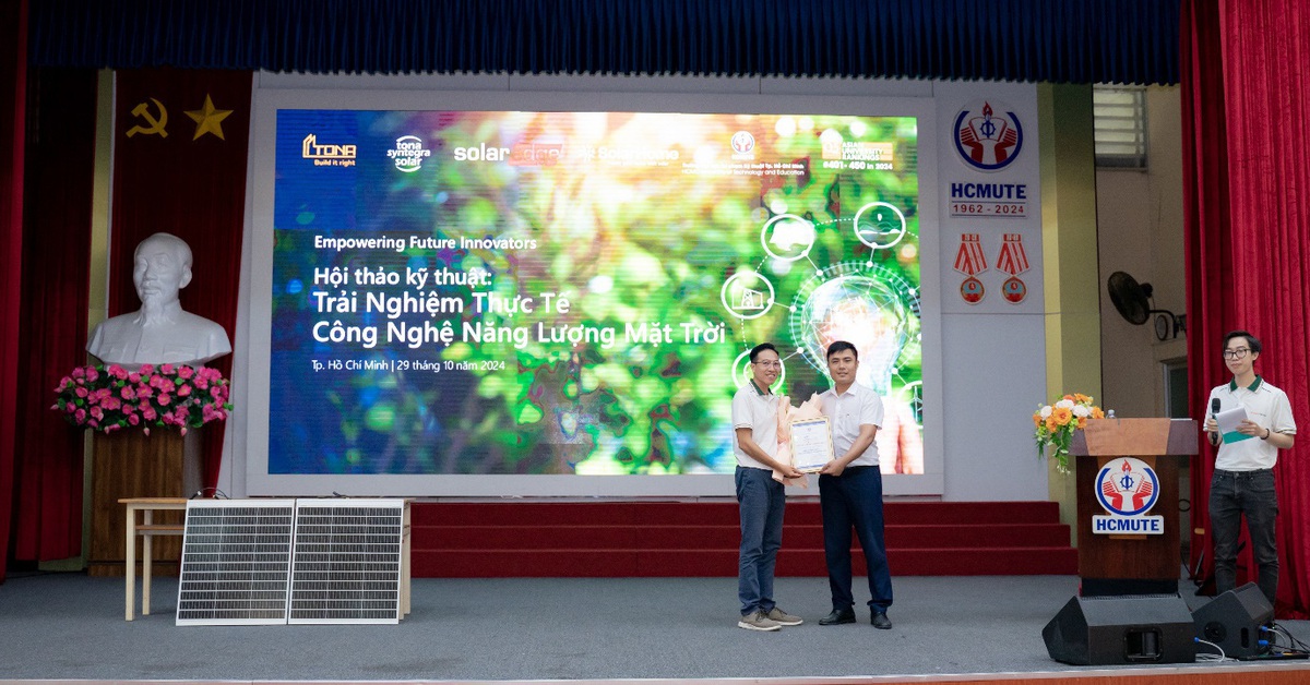 Trang bị kiến thức thực tiễn cho kỹ sư năng lượng tương lai