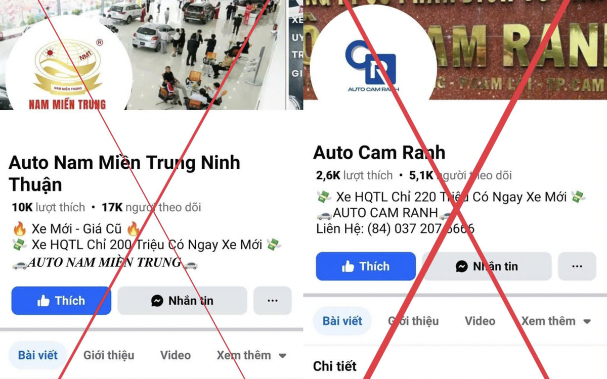 Công an tìm bị hại trong vụ 'Auto nam miền Trung lừa bán xe ô tô hải quan thanh lý giá rẻ'