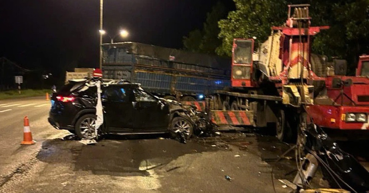 Khởi tố, tước quân hàm trung tá công an lái xe có nồng độ cồn gây tai