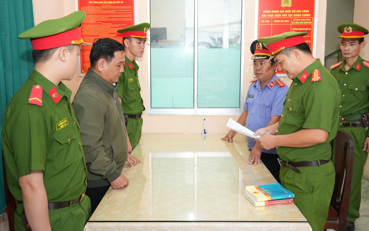 Gây thiệt hại hơn 2 tỉ đồng, cựu nhân viên phòng tài nguyên và môi trường bị bắt