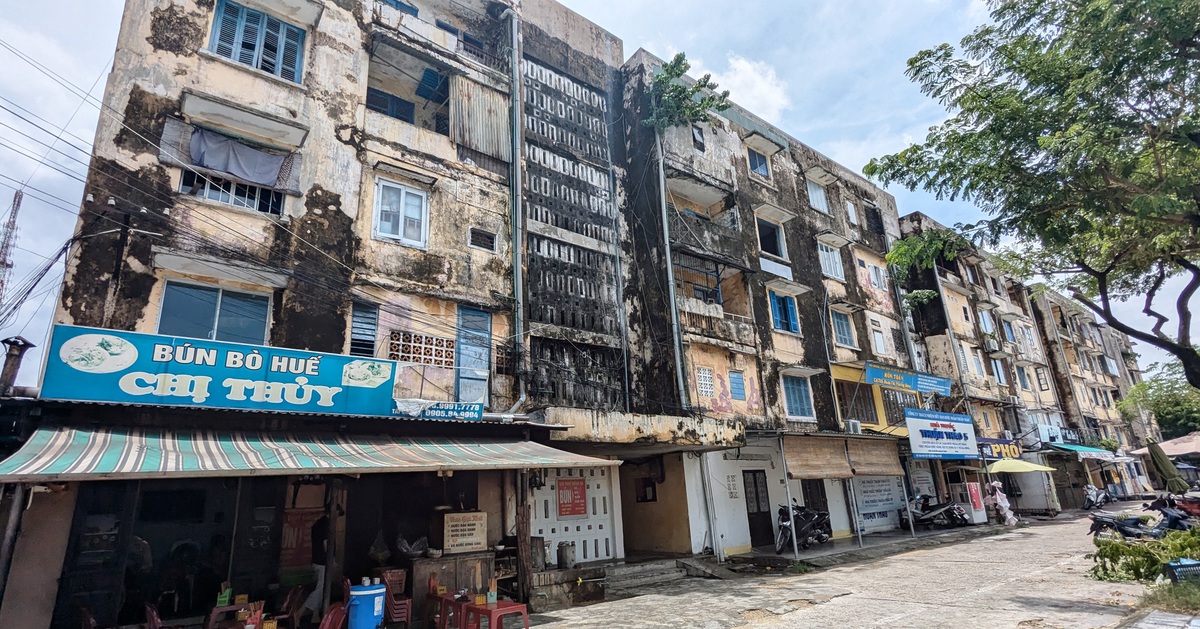 Dự án nghìn tỉ cải tạo chung cư cũ trên đất vàng ở Huế đang trễ tiến độ sau 3 năm.
