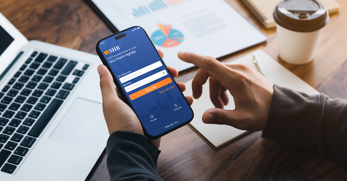 Nâng cao trải nghiệm cho khách hàng doanh nghiệp với SHB Corporate Mobile