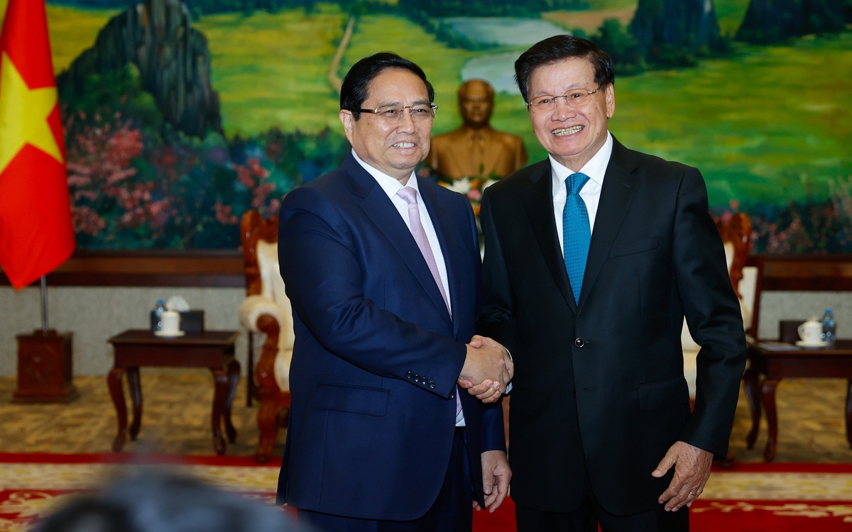 Tổng Bí thư, Chủ tịch nước Lào chúc mừng Việt Nam vô địch ASEAN Cup 2024