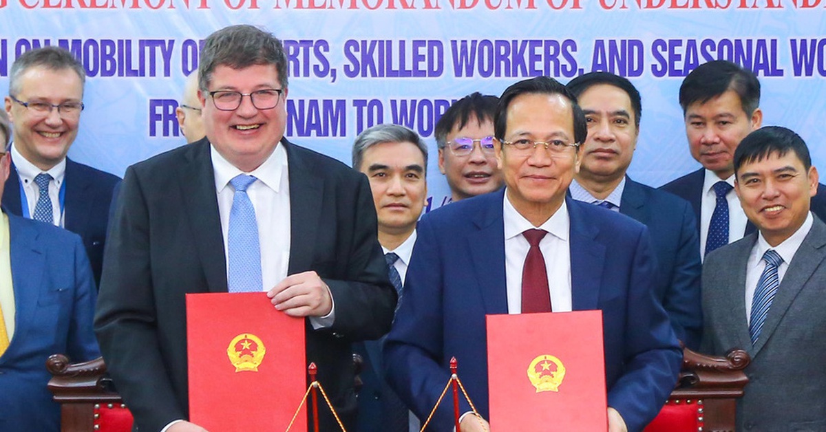 Ký kết mở cơ hội đi làm ở Phần Lan