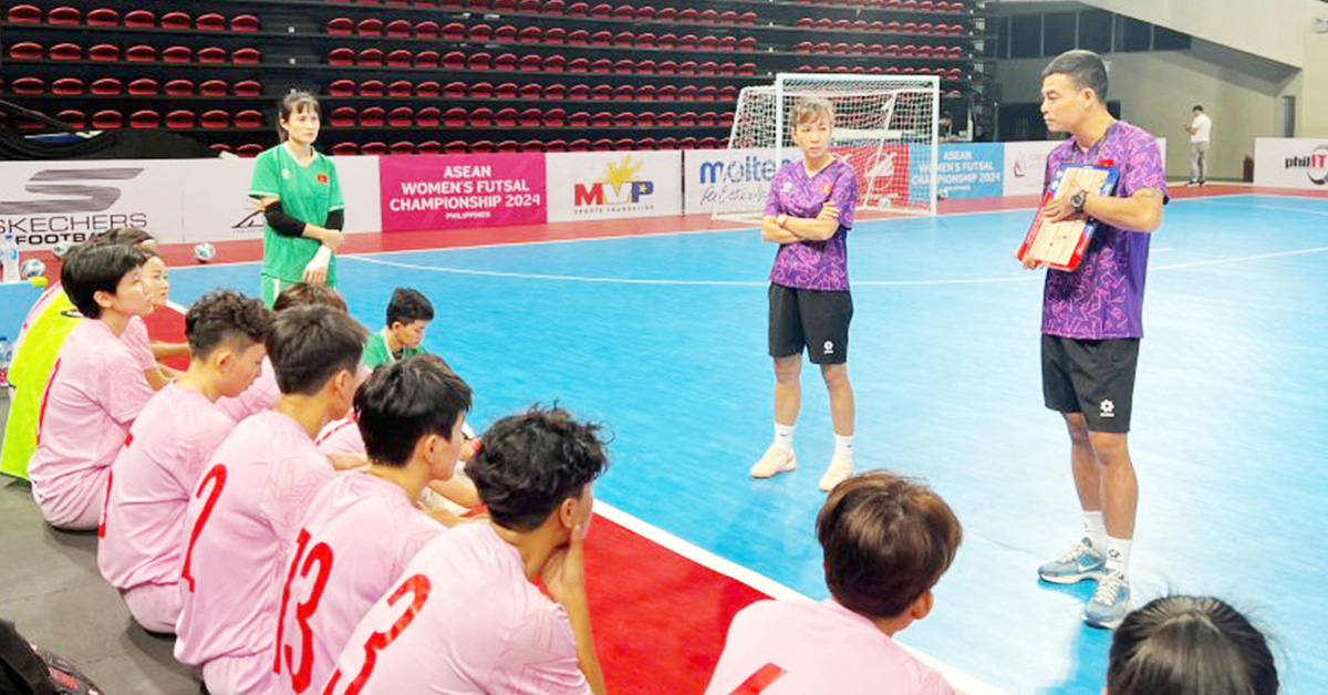 Vòng loại Giải futsal nữ châu Á 2025: futsal nữ Việt Nam bắt đầu hành trình lấy vé dự World Cup