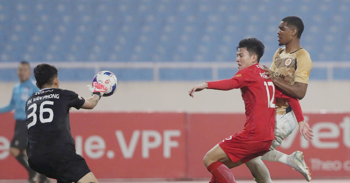 Thắng CLB Công An Hà Nội, Thể Công - Viettel lên đỉnh V-League