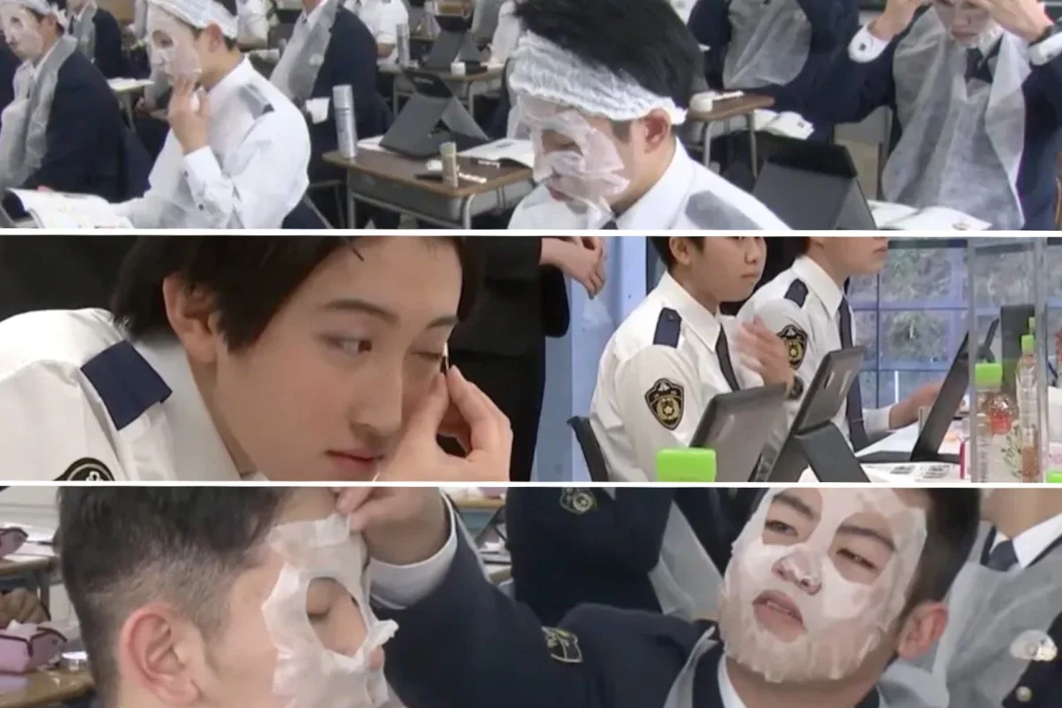 Mời chuyên gia về làm đẹp cho cảnh sát nam để tiếp dân