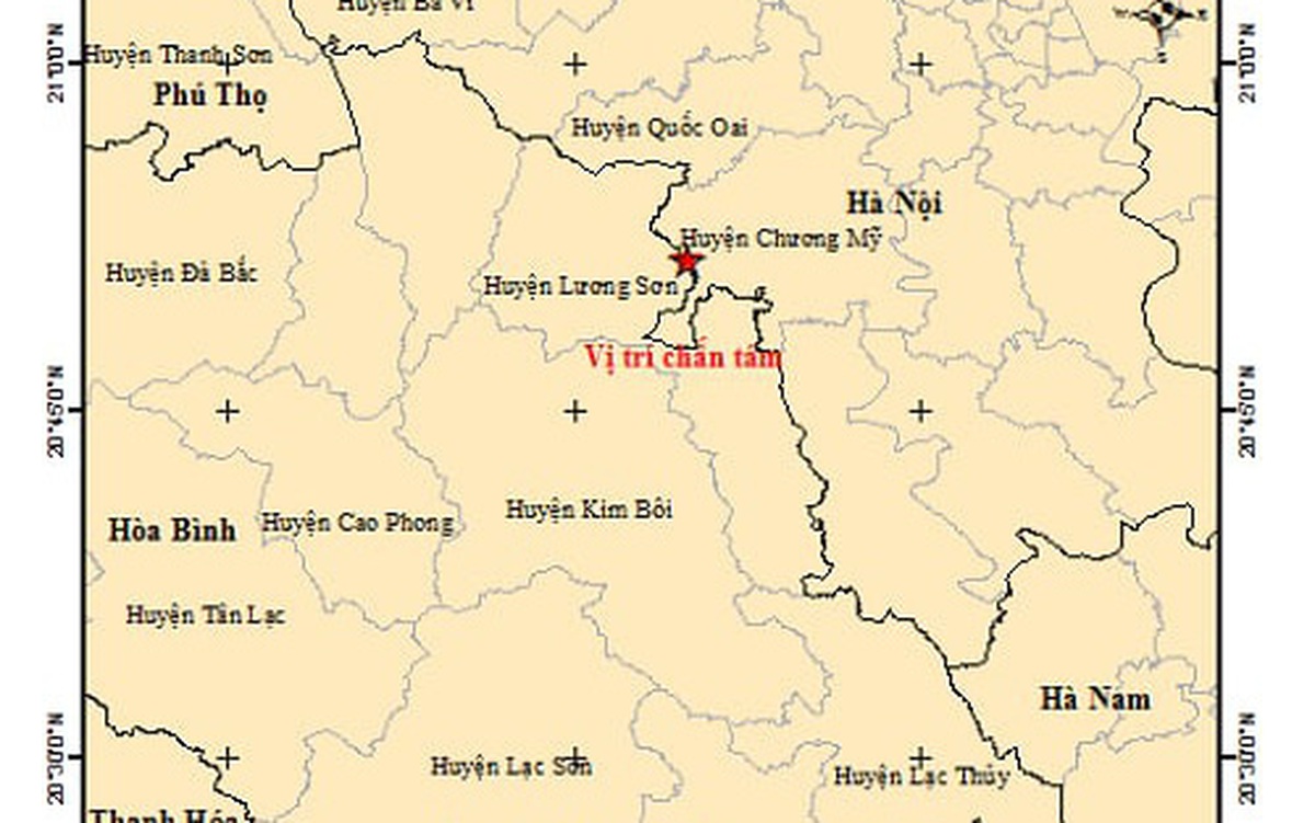 Động đất tối mùng 6 Tết tại Hà Nội, nhiều người dân cảm nhận rõ rung lắc