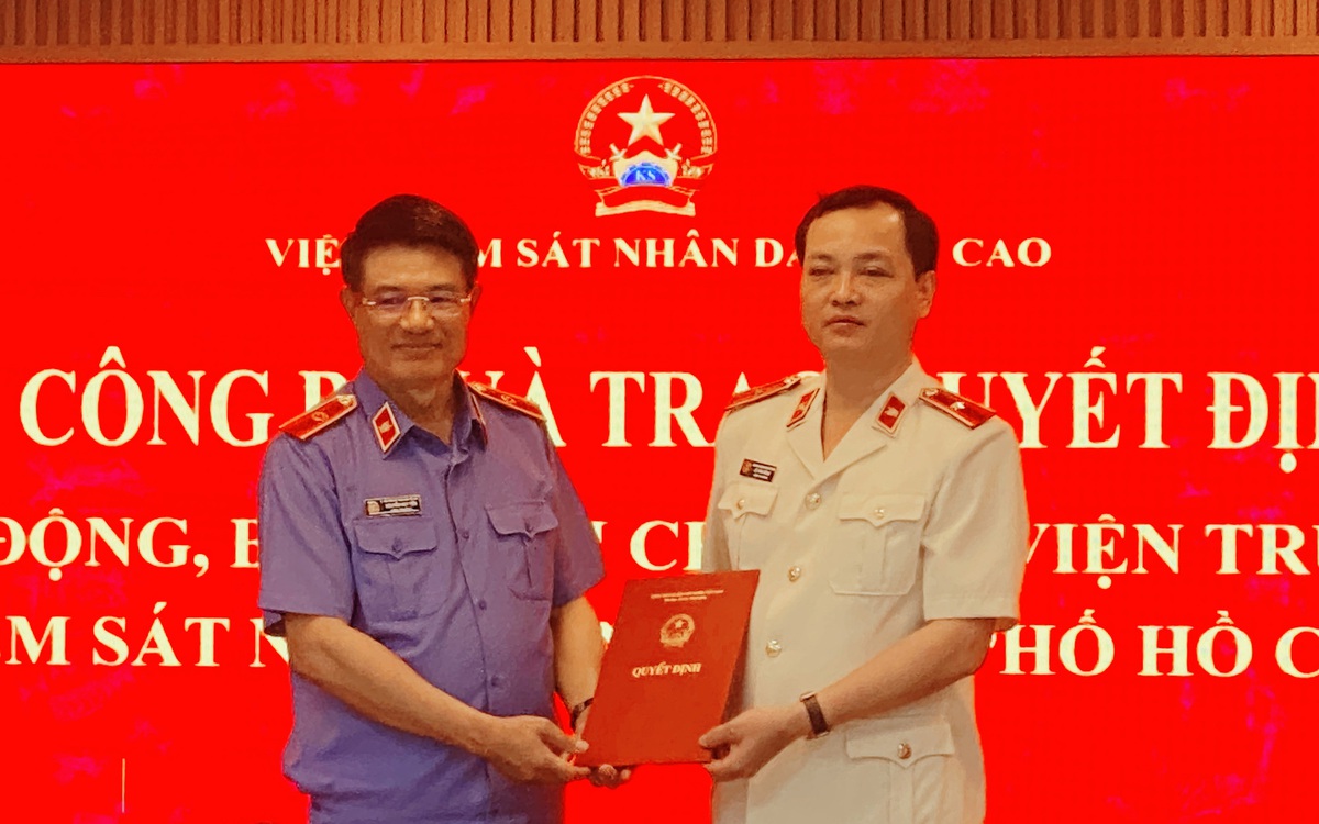 Ông Lê Văn Đông làm Viện trưởng Viện KSND TP.HCM