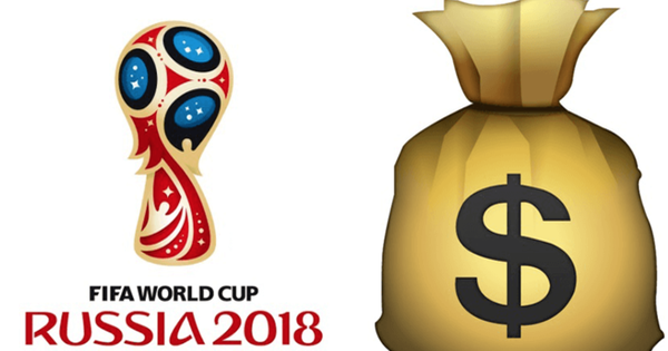 Vô địch World Cup 2018 sẽ ẵm về 875 tỉ đồng