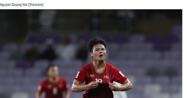 Quang Hải Dẫn Đầu Cuộc Bình Chọn Cầu Thủ Hay Nhất Vòng Bảng Asian Cup - Tuổi  Trẻ Online