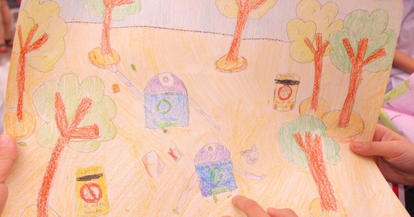 Ngắm Những Bức Tranh Thiếu Nhi Vẽ Về Môi Trường Xanh - Tuổi Trẻ Online