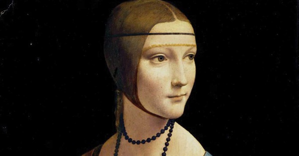 Cách vẽ tranh chân dung phụ nữ và con chồn theo phong cách của Leonardo?