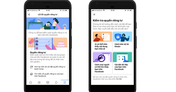 Facebook cập nhật hướng dẫn cài đặt quyền riêng tư cho người dùng - Tuổi Trẻ Online