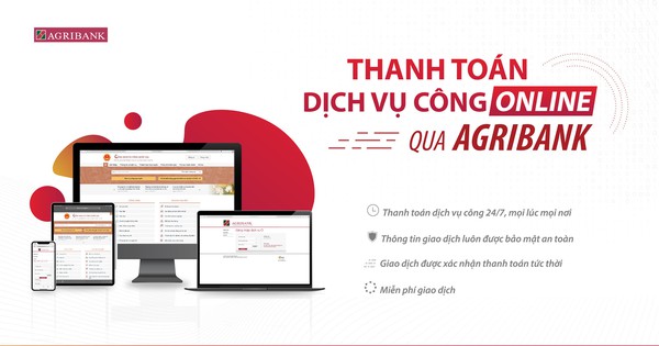 Agribank đẩy mạnh thanh toán điện tử dịch vụ công - Vimarsana News
