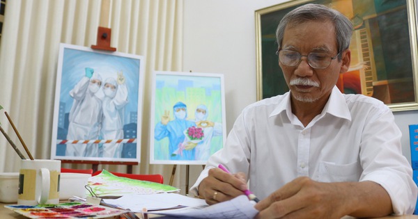 Thiếu nhi Bình Phước sôi nổi tham gia vẽ tranh Mừng Đại hội Đoàn