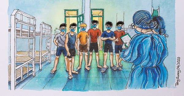 Vẽ Về Khu Cách Ly Việt Nam - Bộ Tranh 'Truyền Cảm Hứng Cực Mạnh' Của Một Du  Học Sinh - Tuổi Trẻ Online