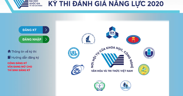 Không đóng lệ phí thi đánh giá năng lực theo hướng dẫn trên mạng xã hội