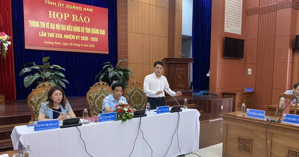 Đại hội đảng bộ tỉnh Quảng Nam lần thứ 22 được tổ chức từ ngày 11-10
