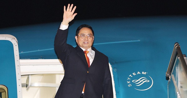Thủ tướng Phạm Minh Chính lên đường tham dự Hội nghị ...