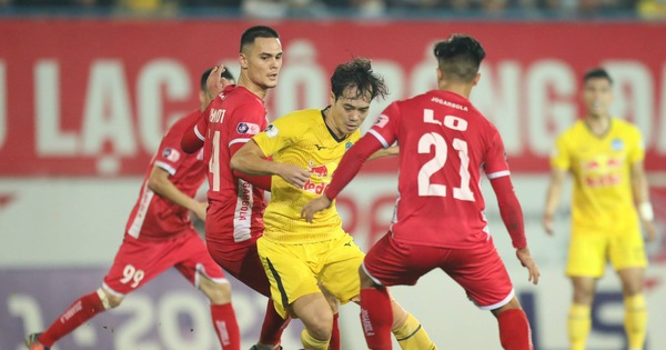 Hoàng Anh Gia Lai đối đầu Nam Định tại vòng 1 V-League 2022