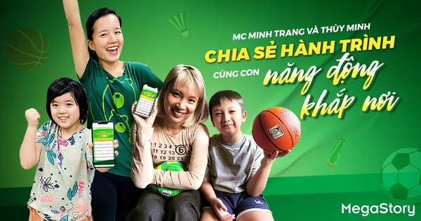 MC Minh Trang 和 Thuy Minh 與各地活躍的孩子們分享他們的旅程