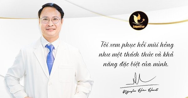 Bác sĩ Nguyễn Hữu Hoạt - chuyên gia phục hồi mũi hỏng nổi tiếng tại TP.HCM