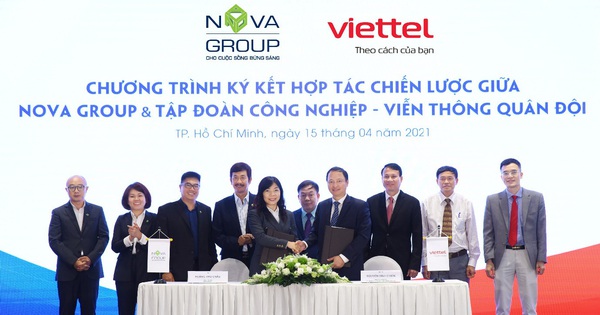 NovaGroup cùng Viettel hợp tác chiến lược trong chuyển đổi số