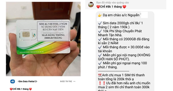 Tôi đã ‘sập bẫy’ chiêu lừa bán sim data giá rẻ như thế nào?