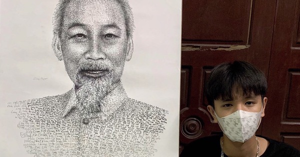 10X Bắc Ninh vẽ chân dung Bác Hồ bằng tên 63 tỉnh thành - Tuổi Trẻ Online