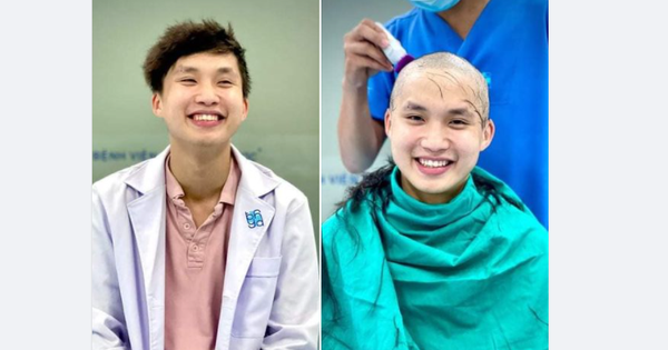 Bác sĩ trẻ cạo đầu trước khi vào tâm dịch: 'Có tóc hay không thì nụ cười vẫn tỏa nắng' - Vimarsana News