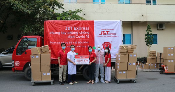 J&T Express triển khai nhiều hình thức hỗ trợ chống dịch Covid - Vimarsana News
