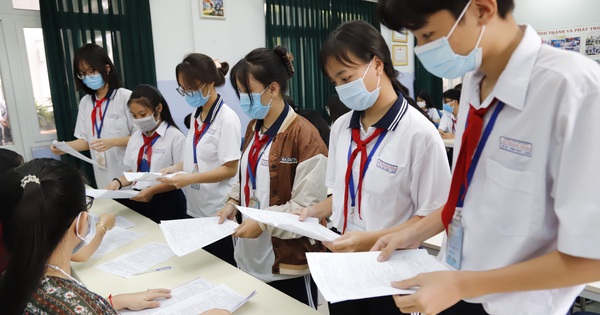Sở GD-ĐT TP.HCM công bố điểm xét tuyển vào lớp 10 - Vimarsana News