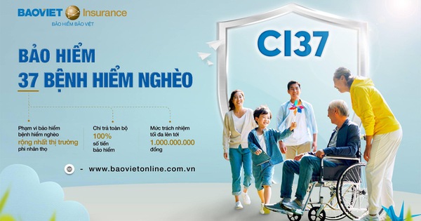 Bảo Việt có cung cấp gói bảo hiểm đặc biệt dành riêng cho 37 bệnh lý nghiêm trọng không?
