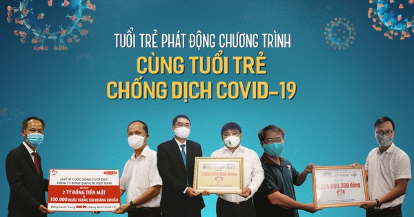 Tuổi Trẻ phát động chương trình "Cùng Tuổi Trẻ chống dịch COVID-19" - Vimarsana News