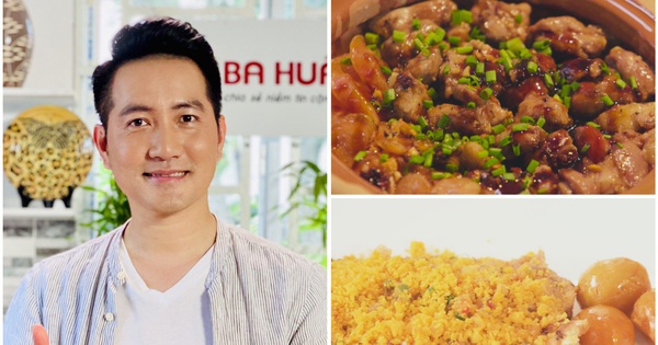 Nguyễn Phi Hùng bày đậu hũ non xóc hột vịt muối, miến tôm, cơm sườn lạp xưởng - Vimarsana News