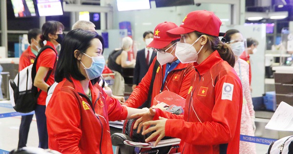 參加2020年東京奧運會的越南體育代表團半數正在返程中