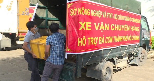Kiên Giang chở 5 tấn lương thực tặng TP.HCM chống dịch - Vimarsana News