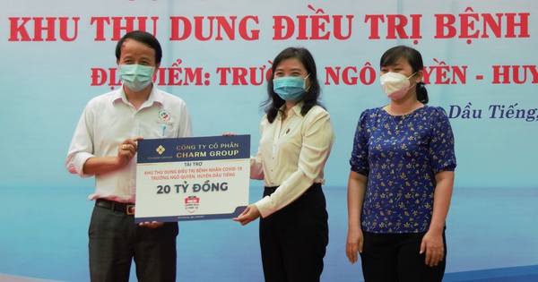 'Cùng Tuổi Trẻ chống dịch COVID-19' hỗ trợ khu điều trị 500 giường tại 'điểm nóng' Bình Dương - Vimarsana News