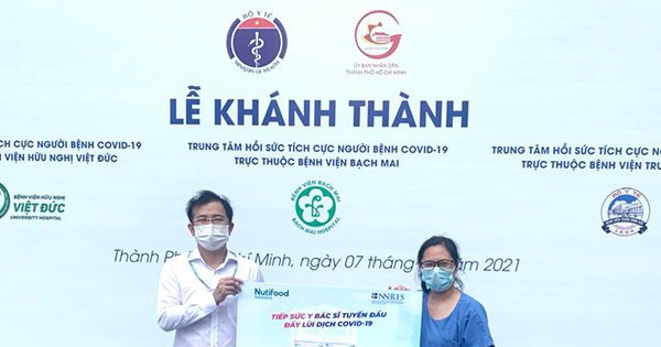 Nutifood đồng hành cùng chương trình 'Tiếp sức y bác sĩ tuyến đầu, đẩy lùi dịch COVID-19' - Vimarsana News
