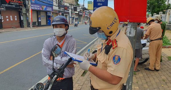 TP.HCM đã xử phạt hơn 4.400 trường hợp ra đường không có lý do chính đáng - Vimarsana News