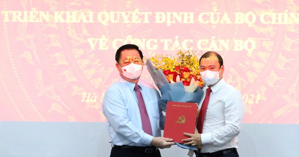 Trao quyết định bổ nhiệm ông Lê Hải Bình làm Phó Ban Tuyên giáo Trung ương