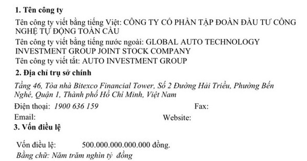 'Siêu doanh nghiệp' 500.000 tỉ đồng giải thể vì cổ đông không góp đủ vốn