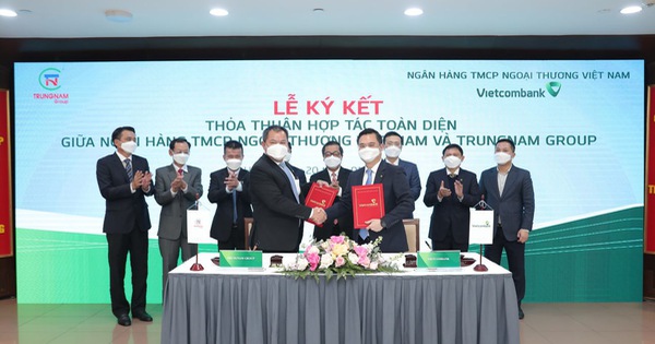 Vietcombank và Trungnam Group ký thỏa thuận hợp tác toàn diện