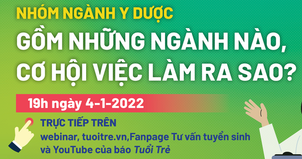 Trực tiếp: Tư vấn nhóm ngành y dược gồm những ngành nào, cơ hội việc làm ra sao? 2 tuvan0401 16412941540301737791873 crop 1641296318681764476343